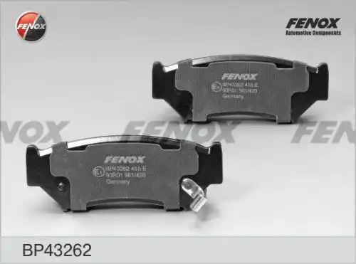 BP43262 FENOX Тормозные колодки