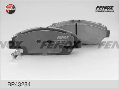 Колодки тормозные дисковые FENOX BP43284