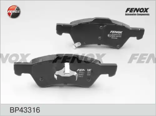 Тормозные колодки FENOX BP43316