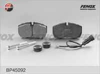Комплект тормозных колодок дискового тормоз FENOX BP45092