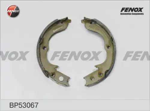 BP53067 FENOX Тормозные колодки задние (барабанные)