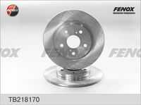 Тормозные диски FENOX TB218170