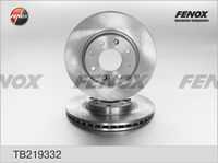 Тормозные диски FENOX TB219332