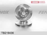 Диск тормозной ford s-max/mondeo 07-/volvo s60/s80/xc70 06- d 16мм передний FENOX TB219436