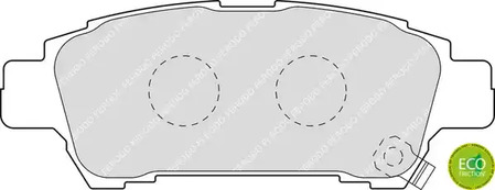 FDB1530 FERODO Тормозные колодки