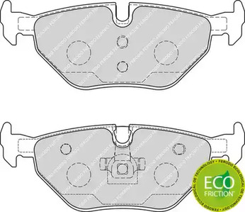 FDB1867 FERODO Колодки тормозные дисковые