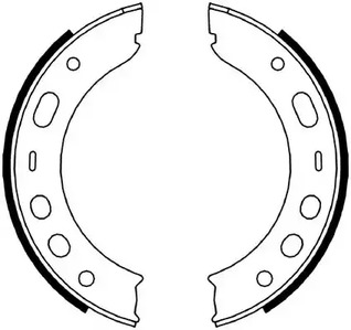 Колодки тормозные барабанные FERODO FSB4056