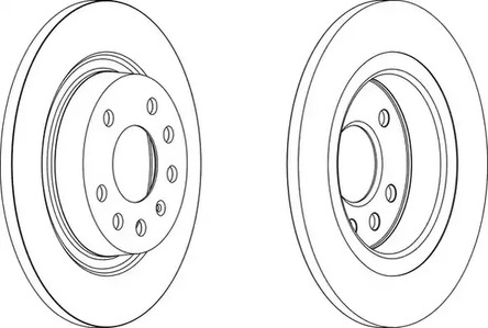 Запчасть FERODO DDF1288C