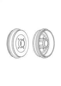 Барабаны тормозные ferodo FERODO FDR329114