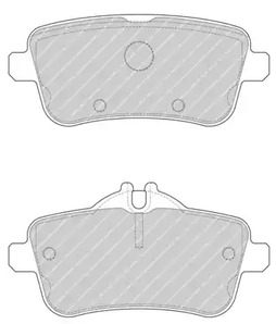 FDB4701 FERODO Колодки тормозные дисковые