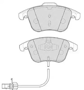 FDB4045 FERODO Колодки тормозные дисковые