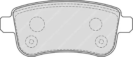 FDB4182 FERODO Тормозные колодки