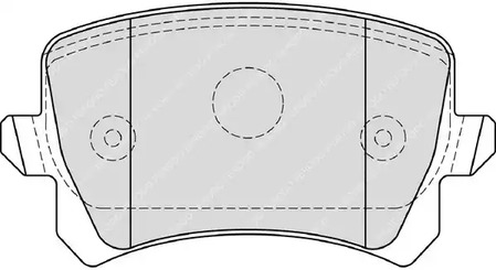 FDB4192 FERODO Тормозные колодки