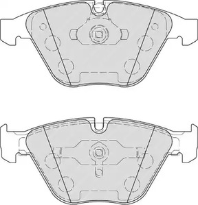 Фото 1 FDB4221 FERODO Колодки тормозные дисковые