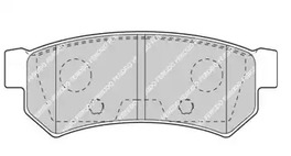 Колодки тормозные дисковые FERODO FDB4295