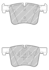 FDB4394 FERODO Колодки тормозные дисковые