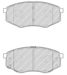Тормозные колодки FERODO FDB4447