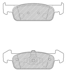 комплект колодок для дисковых тормозов FERODO FDB4822