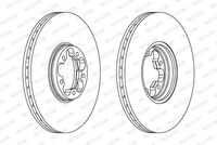 Тормозные диски FERODO DDF1112