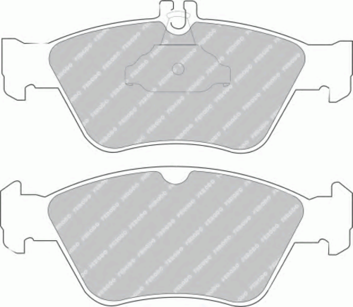 FDB1049 FERODO Колодки тормозные дисковые передние