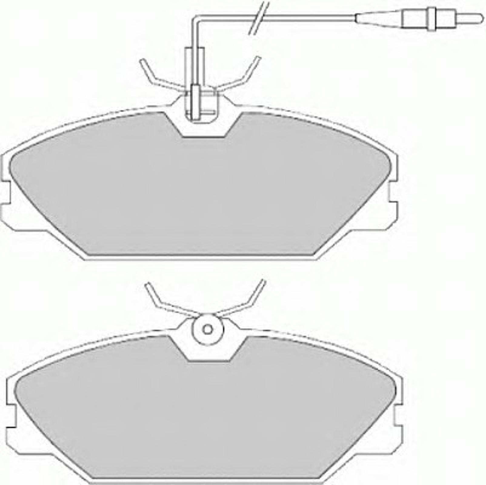 FDB1085 FERODO Колодки тормозные дисковые