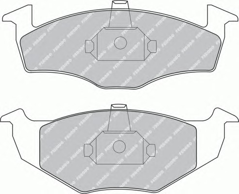 Тормозные колодки FERODO FDB1101