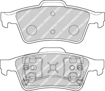 Тормозные колодки FERODO FDB1540
