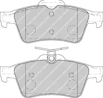 FDB1766 FERODO Тормозные колодки