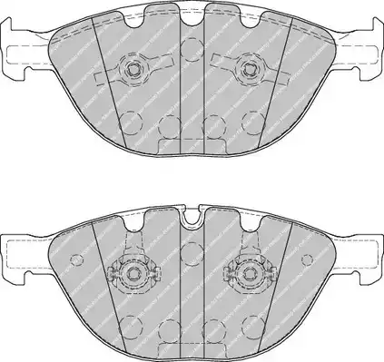 FDB1883 FERODO Тормозные колодки