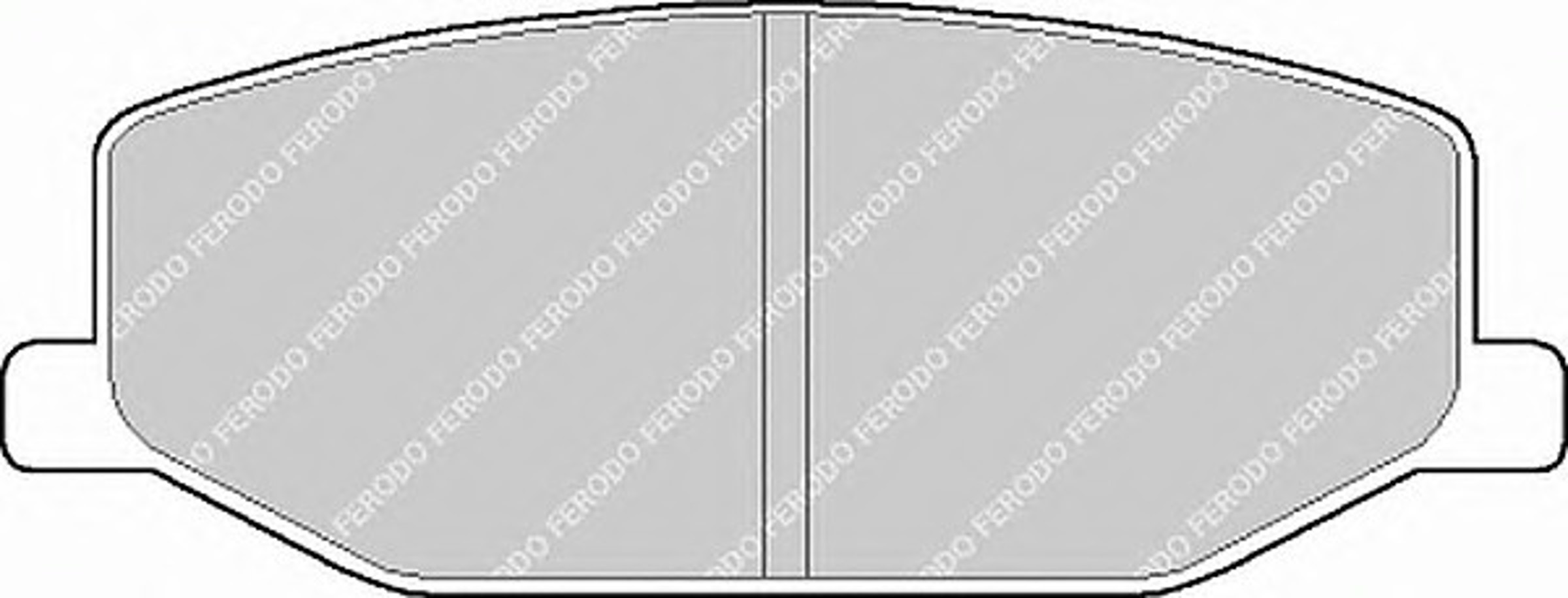 Тормозные колодки FERODO FDB396