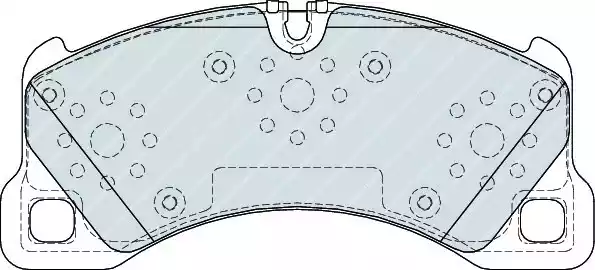 FDB4064 FERODO Тормозные колодки