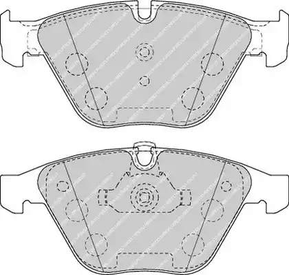 Тормозные колодки FERODO FDB4191