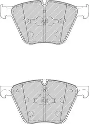 Колодки тормозные дисковые FERODO FDB4258