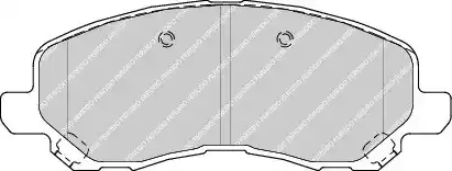 FDB4388 FERODO Тормозные колодки