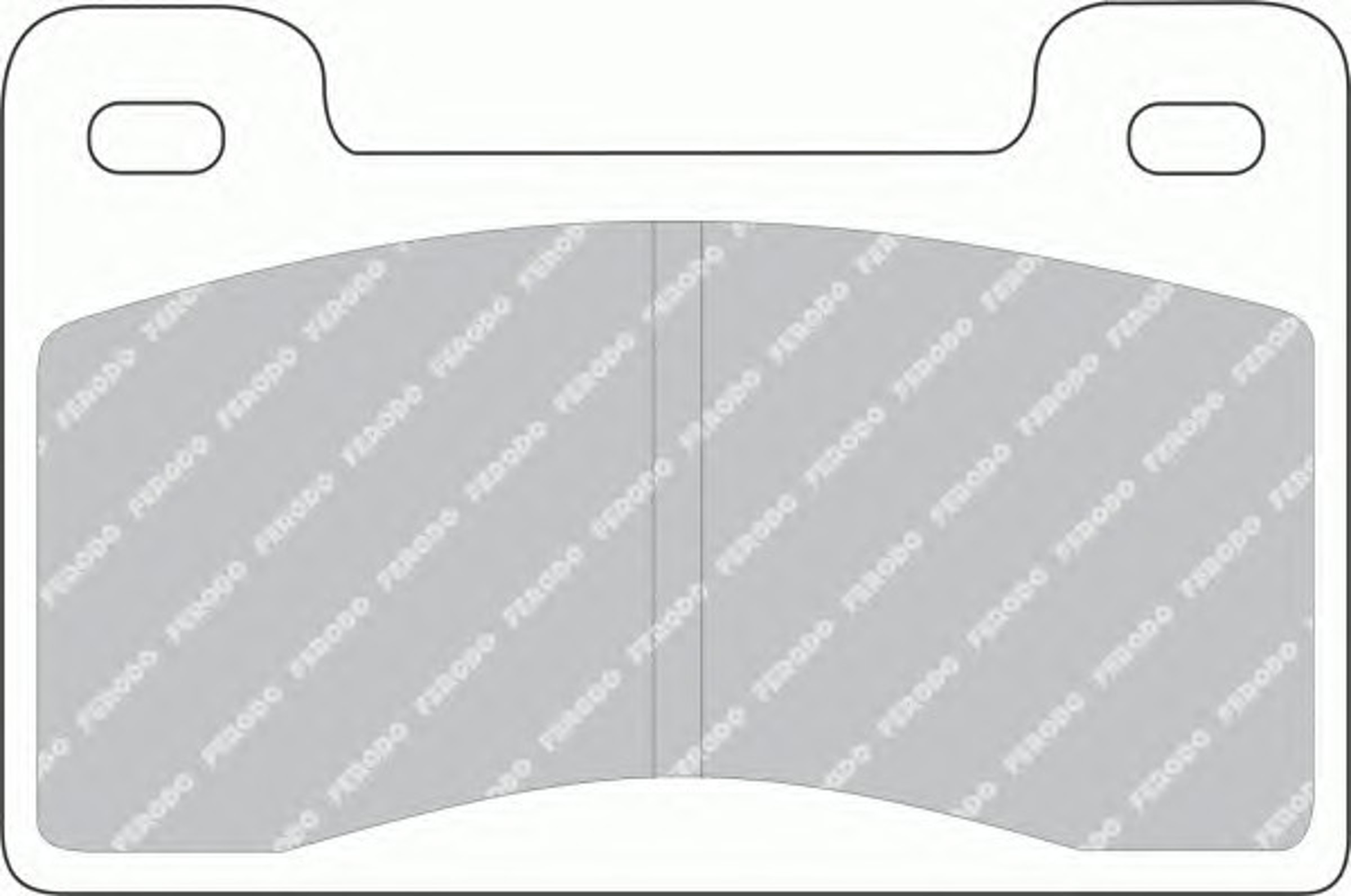 Колодки тормозные дисковые FERODO FDB461