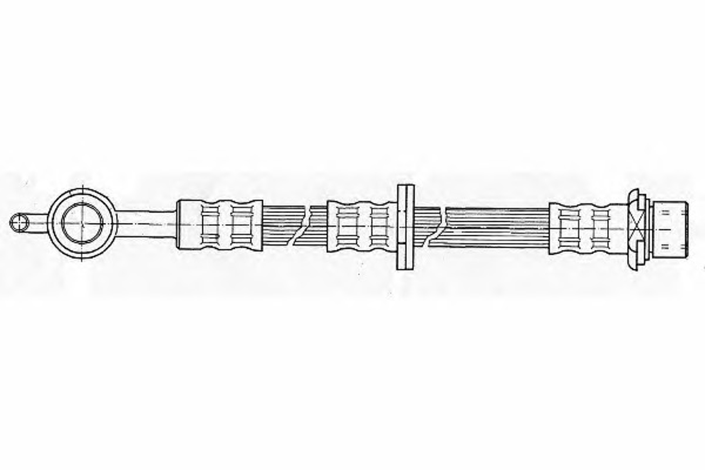 Шланг тормозной FERODO FHY2217