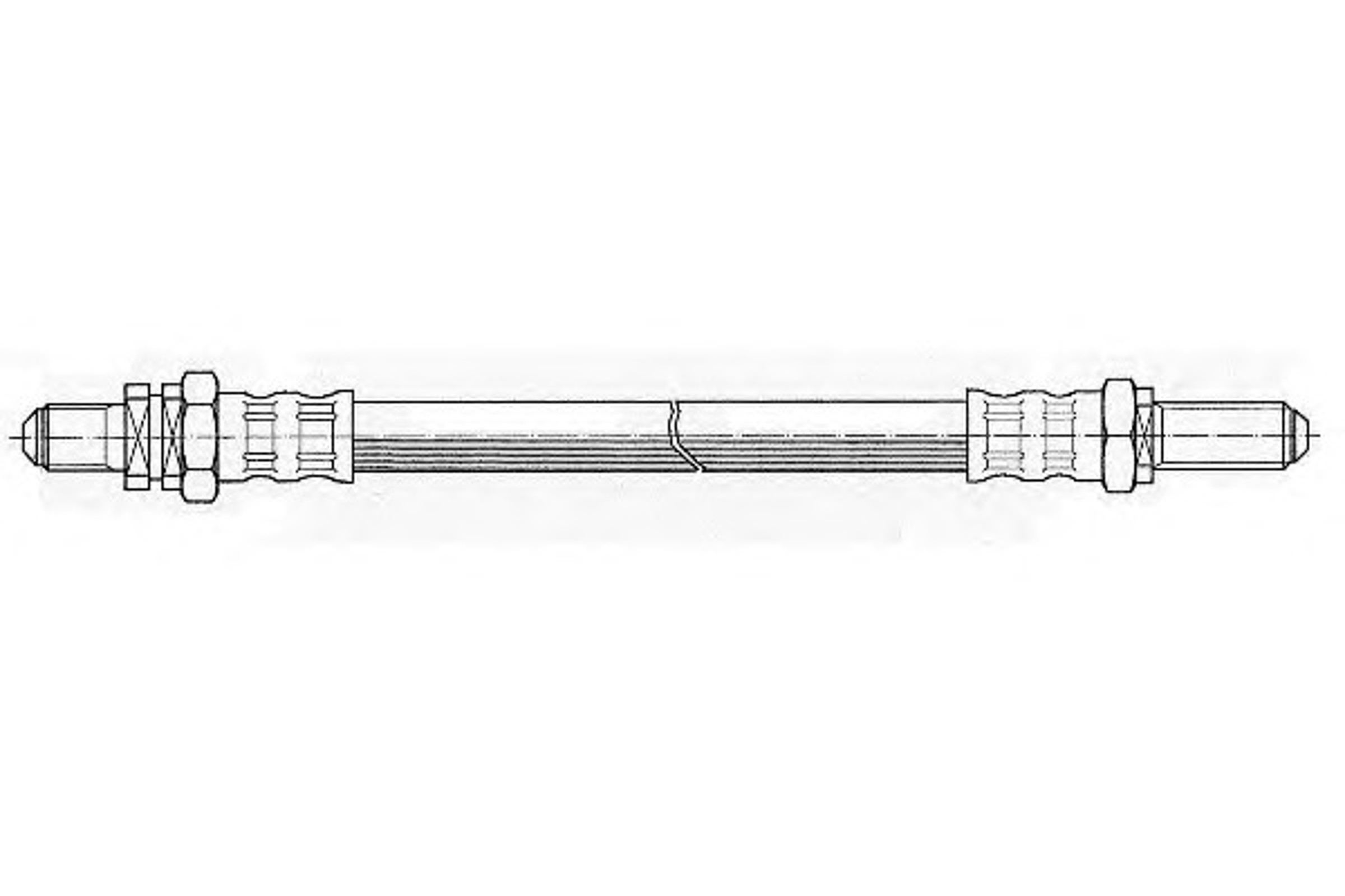 Шланг тормозной FERODO FHY2282