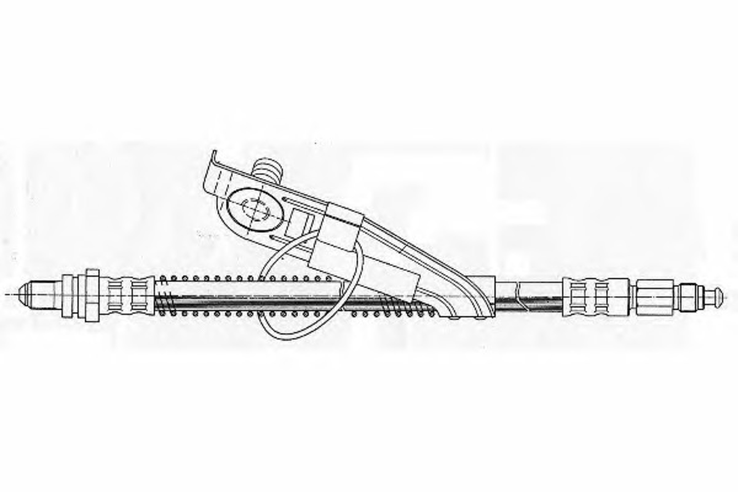 Шланг тормозной FERODO FHY2283