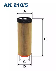 AK218/5 FILTRON Фильтр воздушный