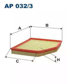 AP032/3 FILTRON Фильтр воздушный