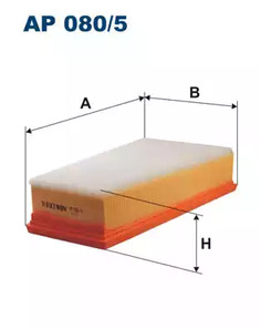 AP080/5 FILTRON Фильтр воздушный