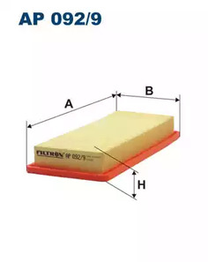 AP092/9 FILTRON Фильтр воздушный