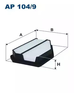 Фильтр воздушный FILTRON AP104/9