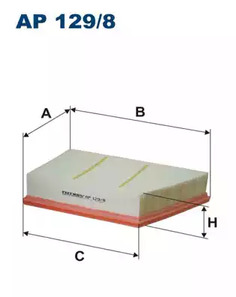 AP129/8 FILTRON Фильтр воздушный