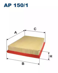 AP150/1 FILTRON Фильтр воздушный