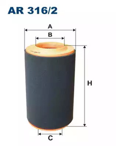 AR316/2 FILTRON Фильтр воздушный