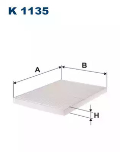 Фильтр салона FILTRON K1135