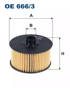 Фильтр масляный FILTRON OE666/3