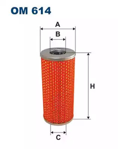 Масляный фильтр FILTRON OM614