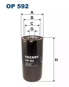 OP592 FILTRON Масляный фильтр